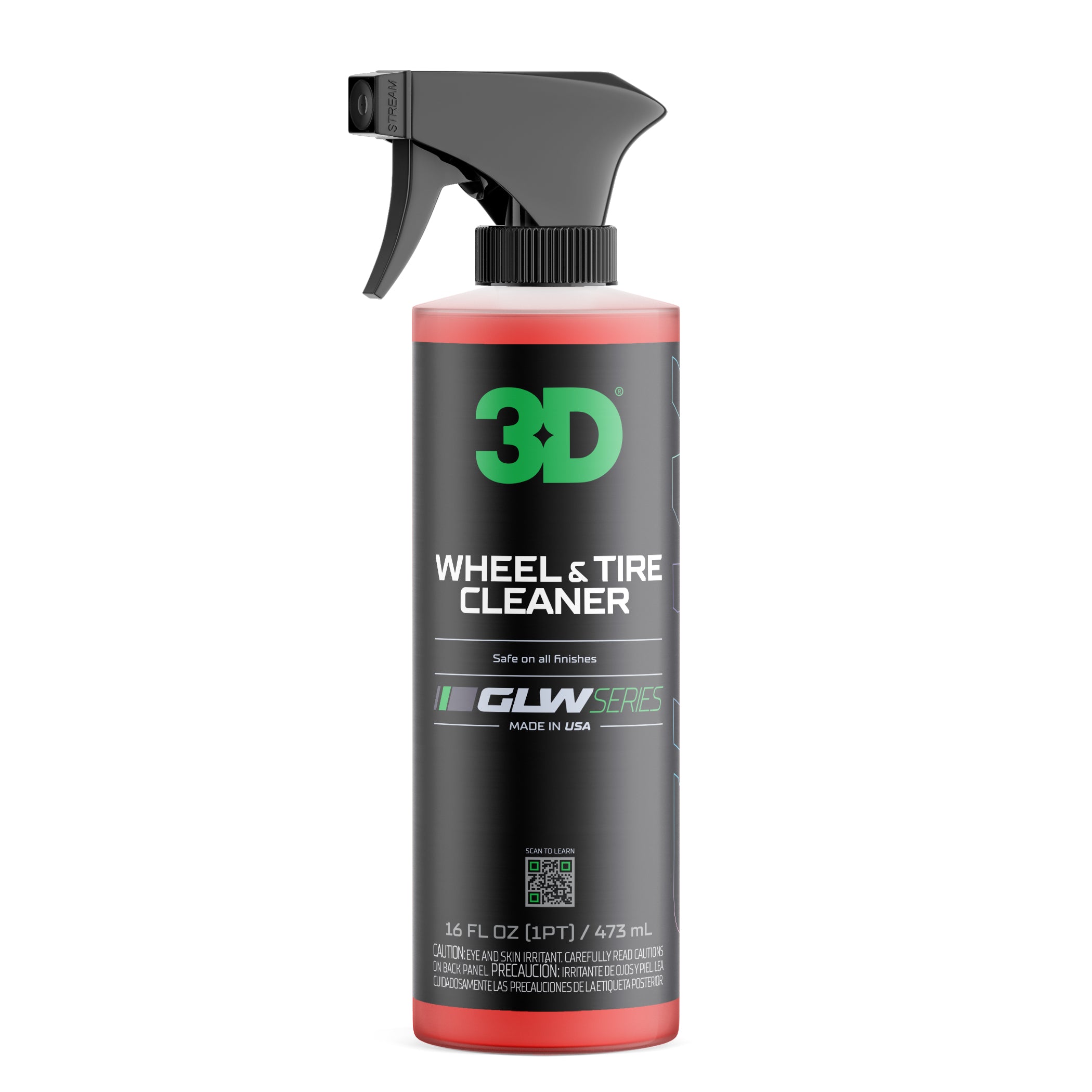 GLW Wheel & Tire Cleaner – Limpieza Potente para Aros y Neumáticos 16 OZ