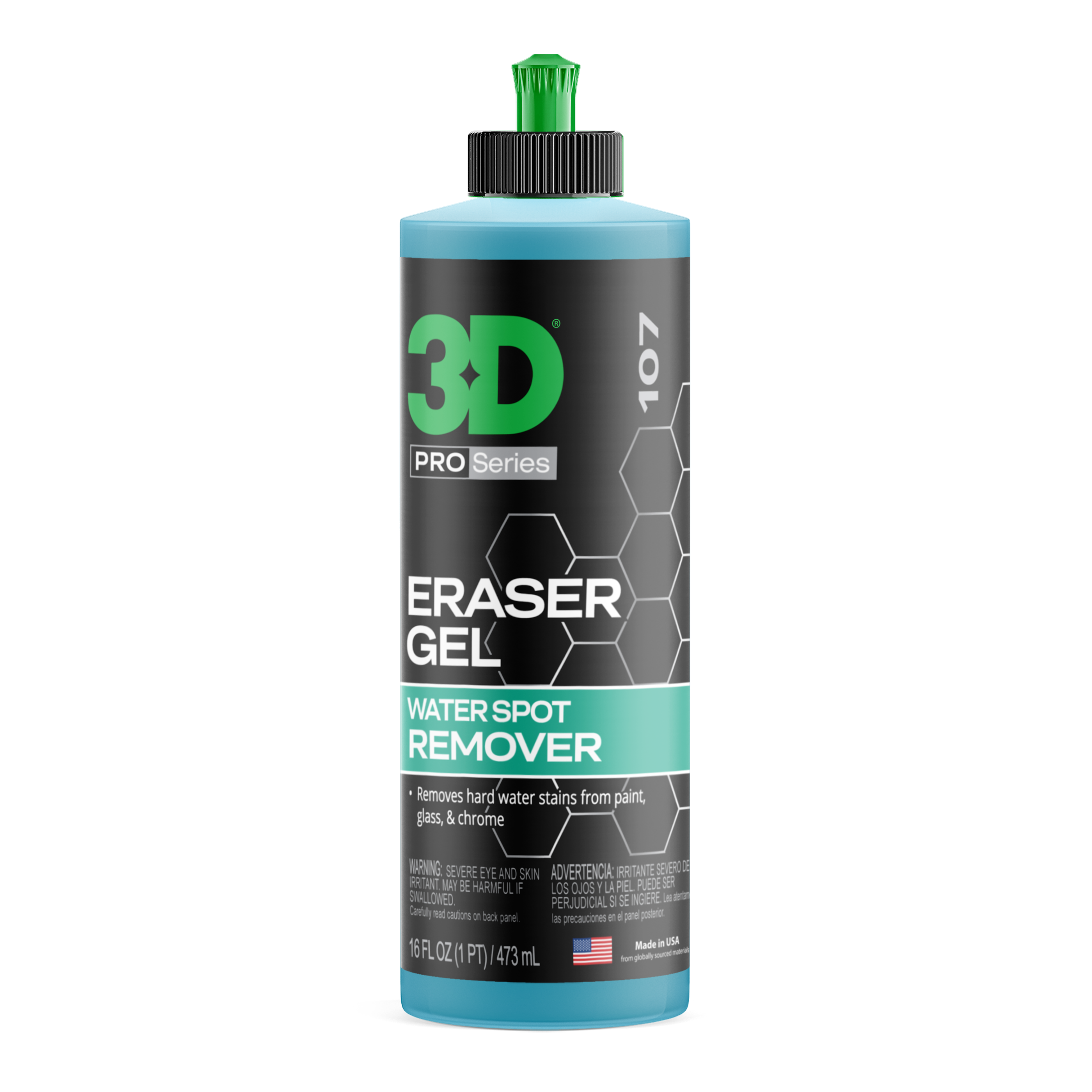 3D Eraser Gel – Removedor de Manchas de Agua (Vidrio y Carrocería)