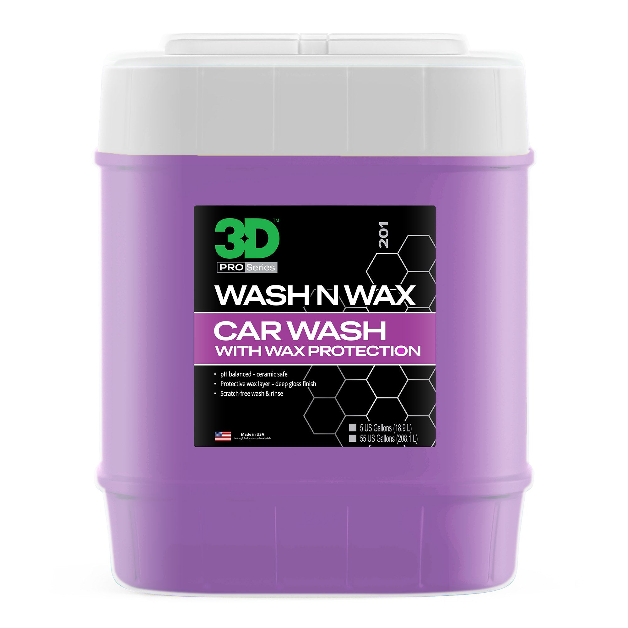3D Wash and Wax – Shampoo con Cera (Lava y Encera)
