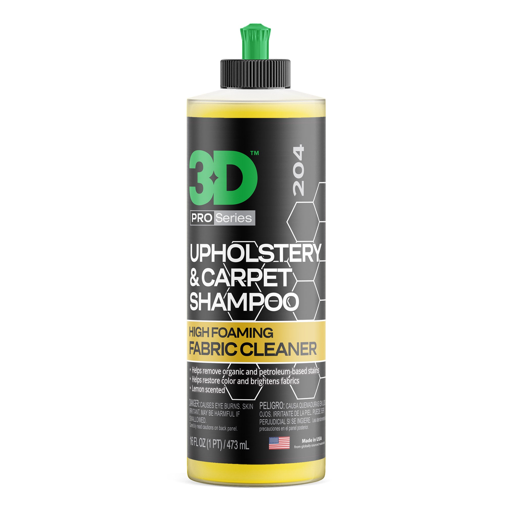 3D Upholstery & Carpet Shampoo – Shampoo Espumoso (Tapicería y Alfombra)