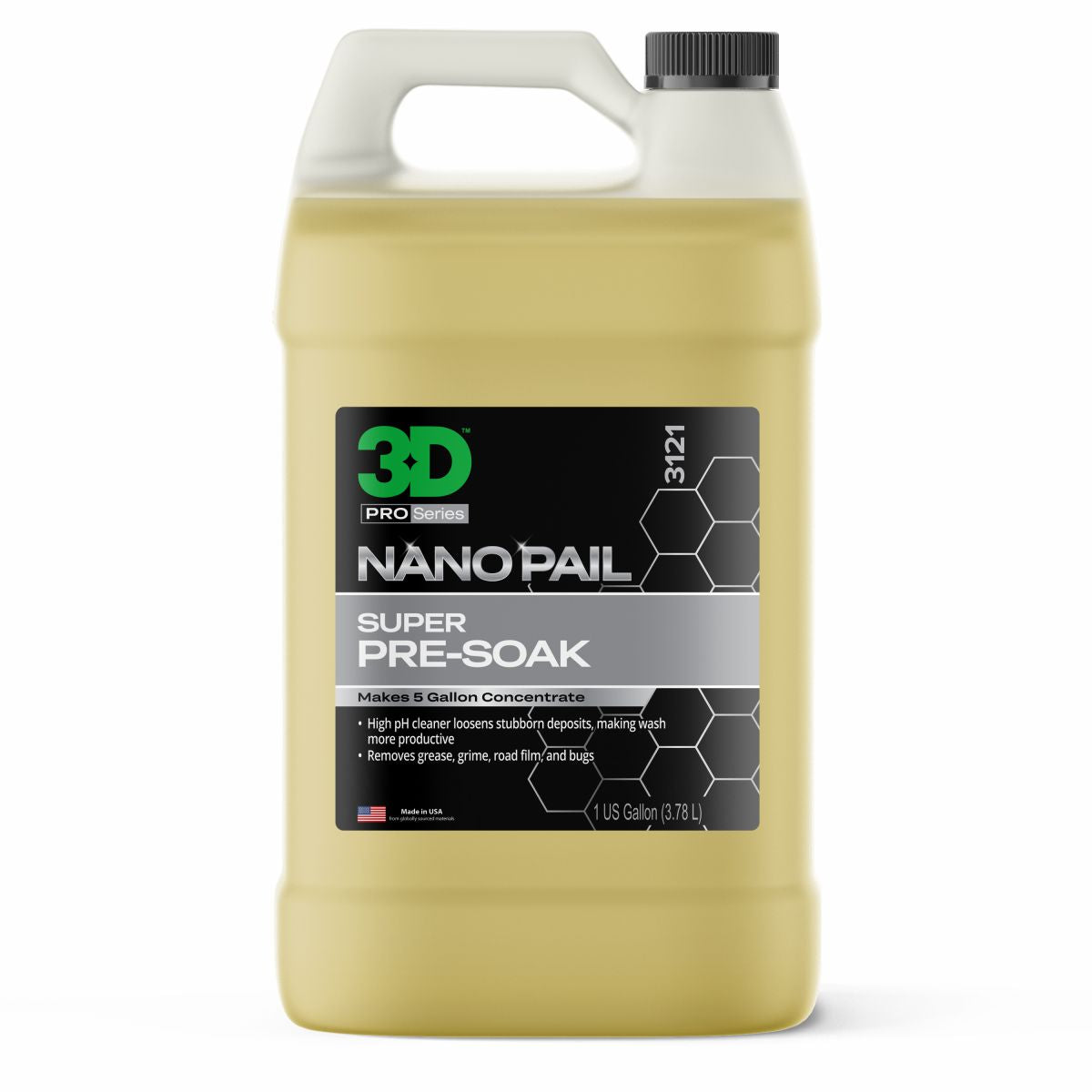 Nano Pail Super Pre‑Soak – Prelavado Desengrasante (pH Alto) 64 OZ