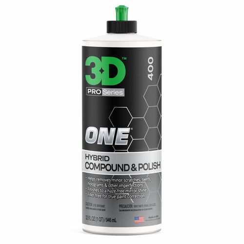 Pasta de pulir todo en uno 3D ONE, botella de 32 oz