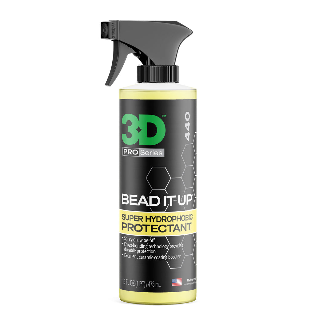3D Bead It Up® – Protección Hidrofóbica (Spray & Wipe)