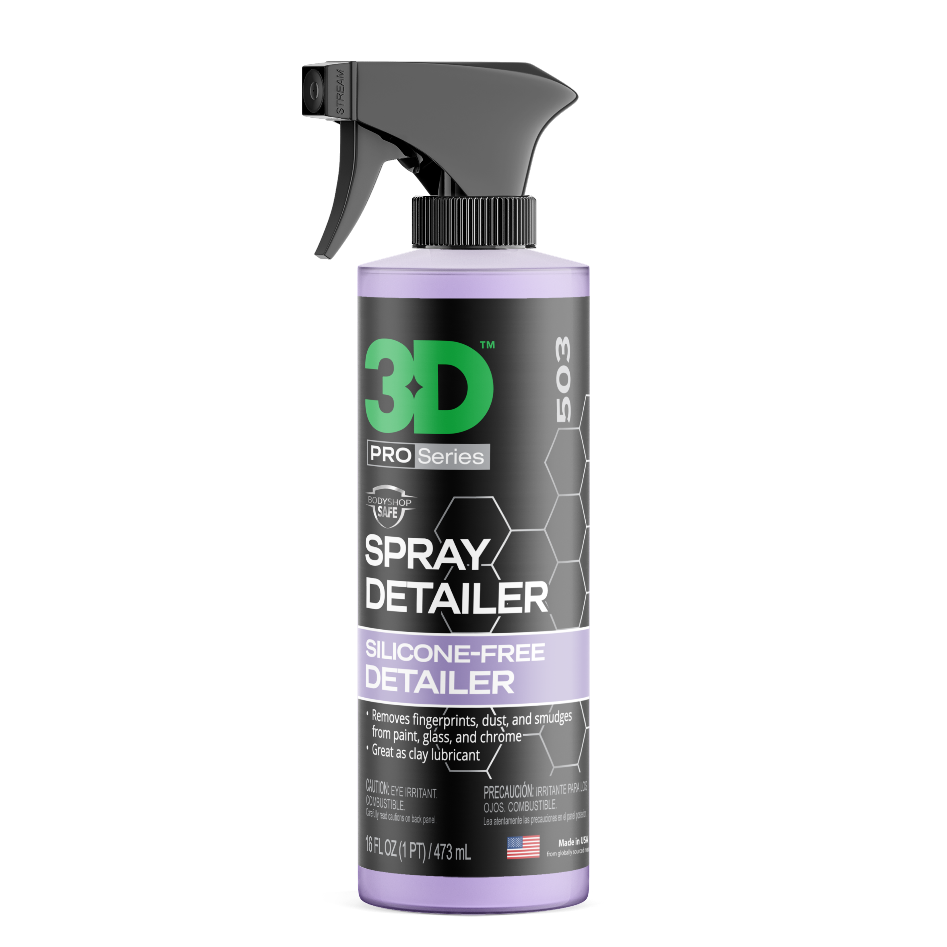 3D Spray Detailer – Detailer sin Silicona (Body Shop Safe)