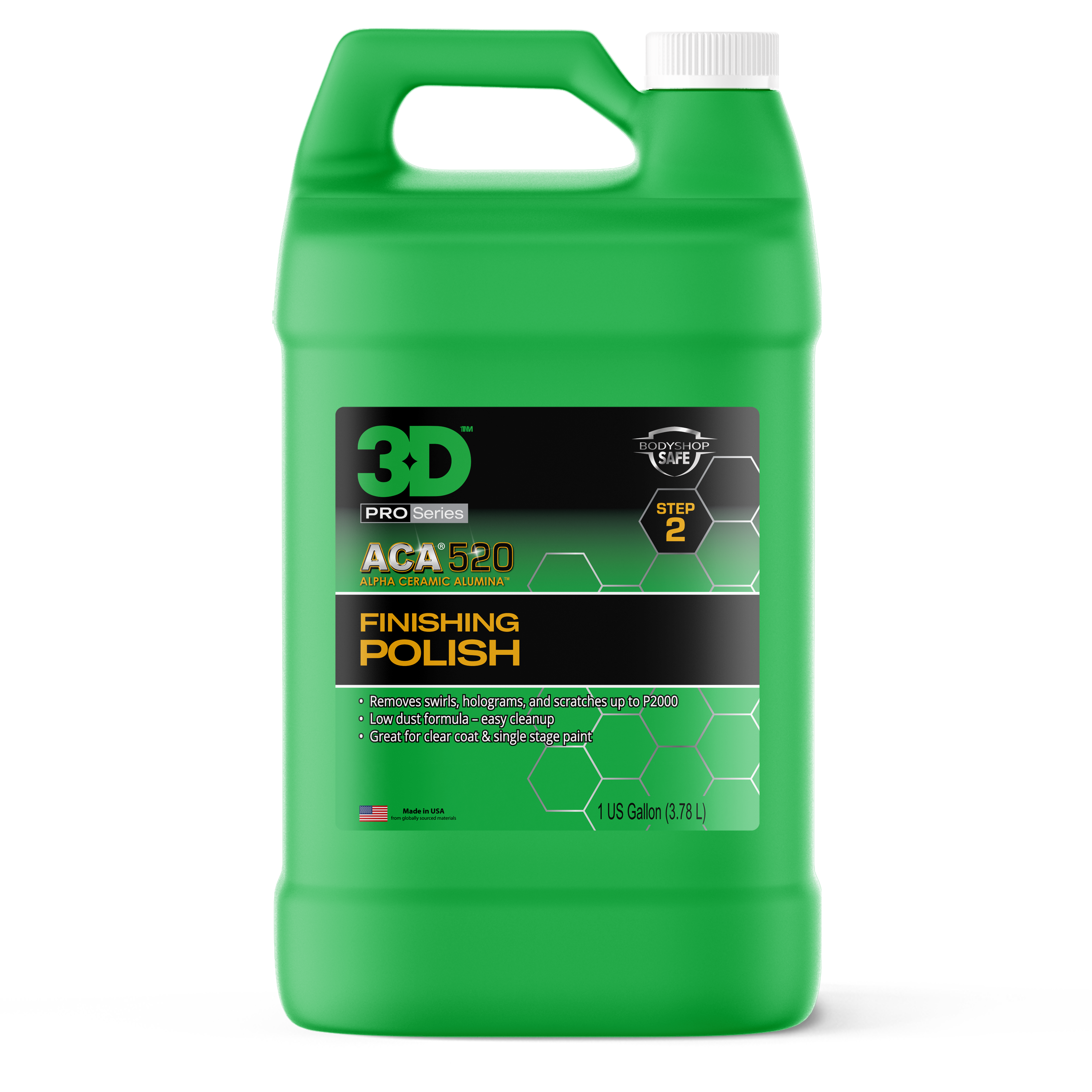 3D ACA® 520 – Pulidor de Acabado (Paso 2: Brillo Espejo)