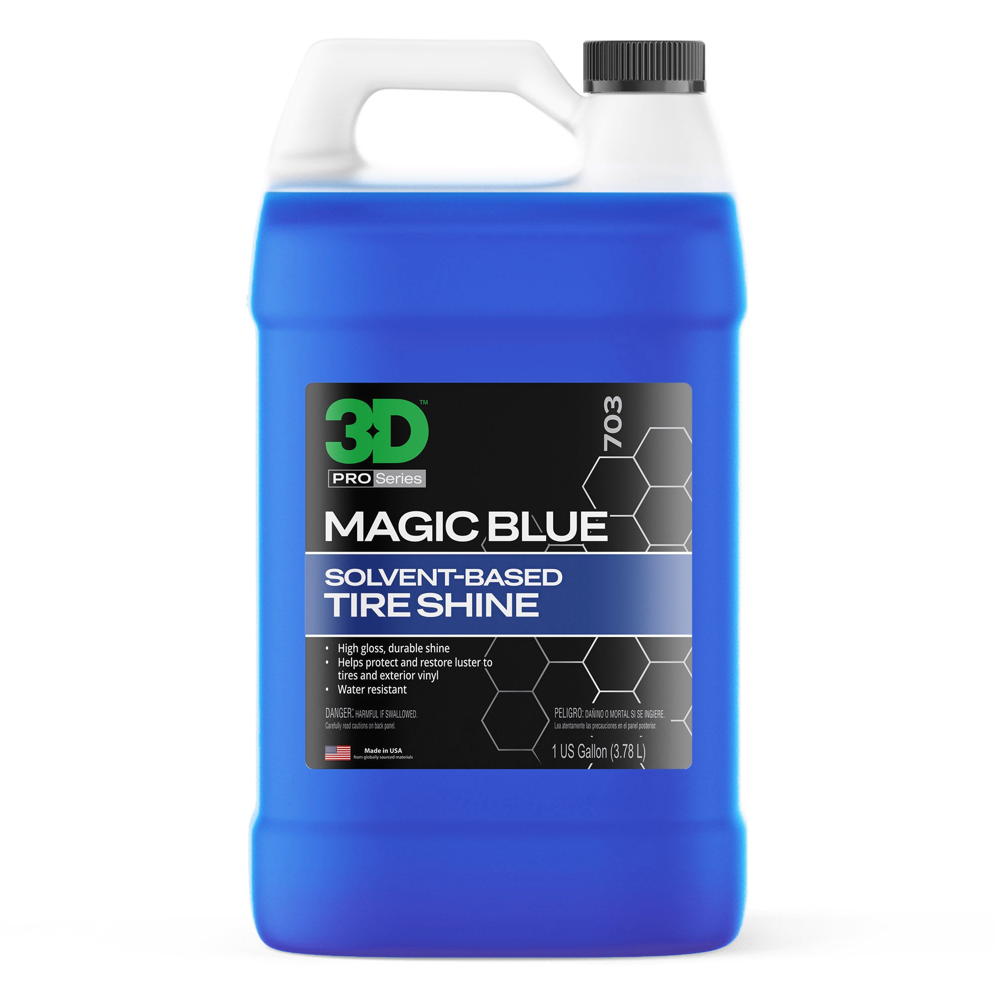 3D Magic Blue – Brillo Alto Base Solvente (Exterior)