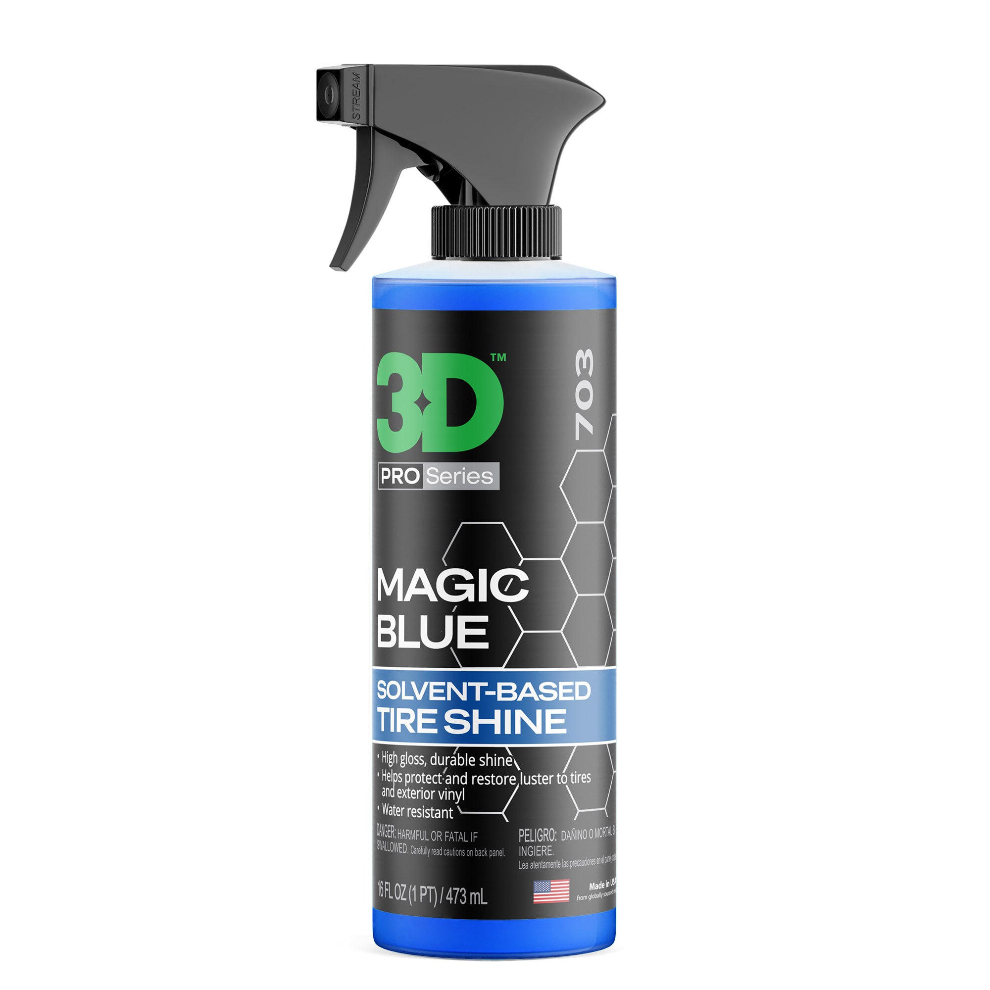 3D Magic Blue – Brillo Alto Base Solvente (Exterior)