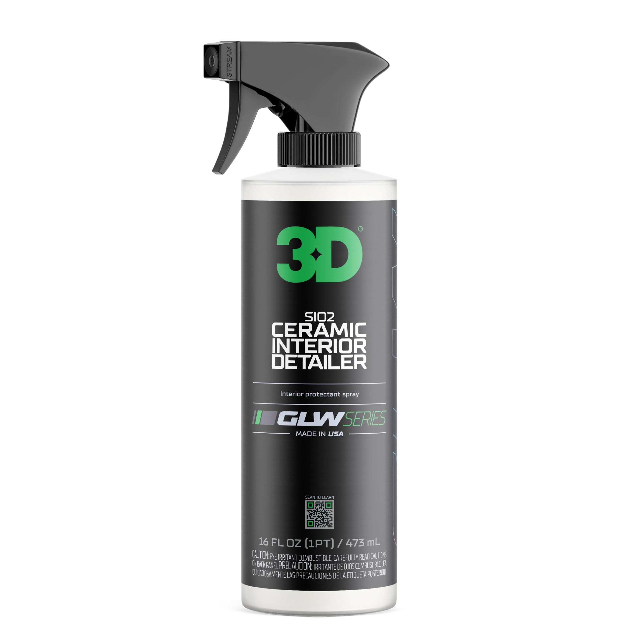 GLW SiO2 Ceramic Interior Detailer – Limpieza + Protección (Interior)