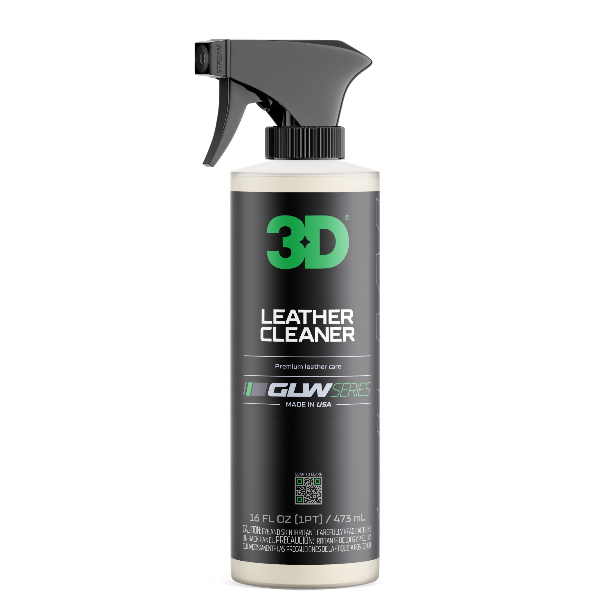 GLW Leather Cleaner – Limpieza Profunda y Delicada para Cuero