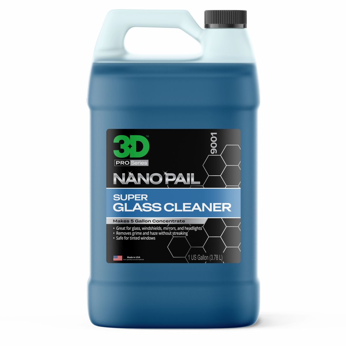 Nano Pail Super Glass Cleaner GALON – Limpiavidrios Concentrado (Sin Amoniaco)