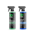 Kit llantas: limpiador 3D A.P.C. de 16 oz y abrillantador de llantas 3D Magic Blue de 16 oz